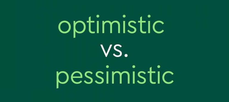 Optimistic vs. Pessimistic: A comparison of leadership styles.