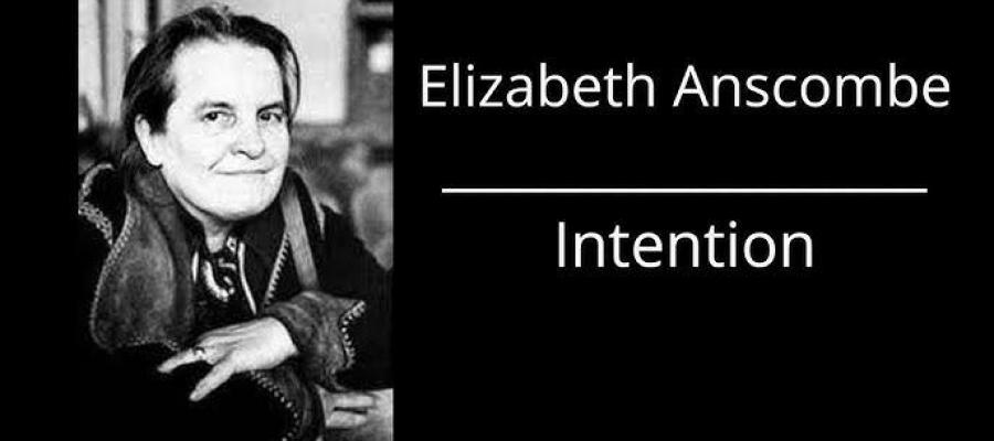 Elizabeth Anscombe, philosopher, known for her work on intention.