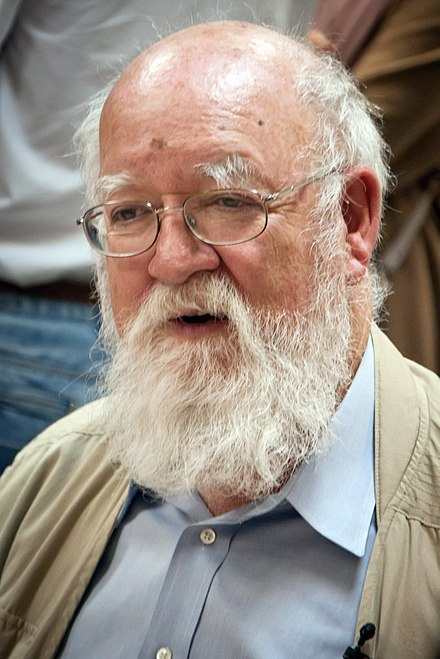 Close-up portrait of Phillip Johnson, prominent proponent of intelligent design.