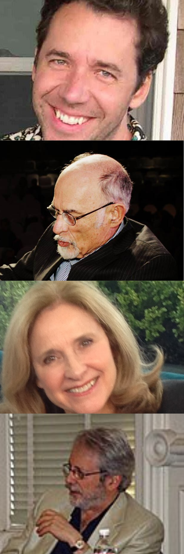 Authors of 2011 summer reading list: David Sedaris, Philip Roth, and Anne Tyler.
