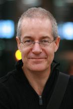 Portrait of a middle-aged man with glasses